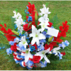 SILK PATRIOTIC BASKET ARRANGMENT - PREMIUM

ON THE ORDER FORM FOR DELIVERY INFO: