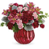 Pure enchantment! Sparkling like a rare gemstone, this alluring ceramic vase has