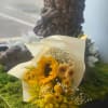 Mixed flowers in yellow