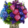 MONETS GARDEN CENTERPIECE BY TWIN TOWERS FLORIST Signature Classics Collection. Exclusive designs