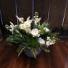 This arrangement brings an updated feel to a white and green classic