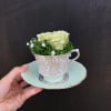 Everlasting roses are real roses. By treating fresh roses with a unique
