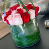 Modern style including premium Ecuadorian roses and accents. OTHER COLORS OF ROSES