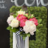 Simply stunning beautiful peonies bouquet