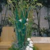 roses, asiatic lilies, and tulips with curly willow