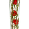 For a modern interpretation of a fresh rose arrangement, consider this sophisticated