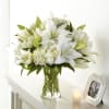 Lovely hydrangeas and lilies