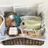 Sea Side Gift Basket:
- Set of four resin coaster to look like