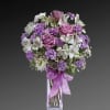 The lavish lavender purple roses arrangement brings joy and charm to your