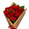 Dozen carnation, Dozen red roses wrapped in a beautiful bouquet. Perfect for