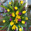 Beautiful fresh sympathy easel