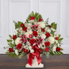 Our timeless floor basket arrangement beautifully says what words alone can&rsquo;t express.