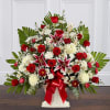 Our timeless floor basket arrangement beautifully says what words alone can&rsquo;t express.