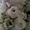 Breathtaking luxury in this white and very slight purple luxurious arrangement of