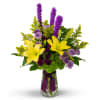 Wow! What a burst of color! Blooms shoot out like rays of