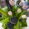 The perfect arrangement for the anyone who loves tulips &amp; calla lilies