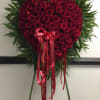 A solid heart shaped arrangement for your loved ones. From 295.