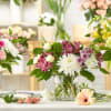 A soft, colorful bouquet. From $60.