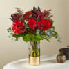 A bright and elegant red bouquet. From $65.
