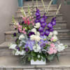 one sided arrangement. 