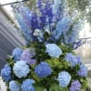 Our all blue bouquet - Shades of Blue - Sky blue, azure