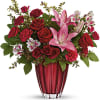 Shimmering with a metallic ombre finish and bursting with a lavish bouquet