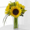The FTD Sunshine Daydream Bouquet highlights stunning sunflowers to 
capture their every