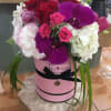mixed flowers in a box 