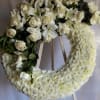 All white flowers for Services Funeral 