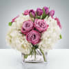 Express your condolences after the loss of a loved one with flowers.