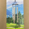 Double Stained Glass with Amazing Grace etched on tubing