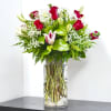 One of our most popular bouquet is the VALENTINES SPARKLE A clear