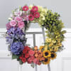 Roses, Sunflowers, Carnations, Hydrangea, Asters Lilies, Asters, Germini, Gladiola