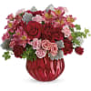 Pure enchantment! Sparkling like a rare gemstone, this alluring ceramic vase has