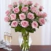 Long-stem pink roses are just the gift when you want to express