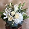 Our Pure Heart bouquet is an elegant expression of love. The arrangement