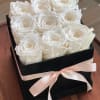 9 Forever roses in a box . real roses, that last up