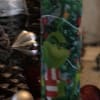 20 oz Gringe Christmas Tumbler comes with a lid and a choice