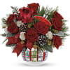 Home for the holidays! Add a touch of Christmas elegance to any