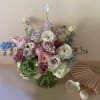 Dusty and delicate pastels, a beautiful vintage faded look of whimsical sesonal