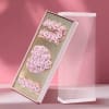 Luxury I Love you box spelled out in roses 