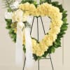 This open heart design speaks volumes of loving memories. A heart of