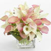 Timeless beauty. This ultimate expression of love featuring crystal white and pink