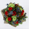 Hand Tied Arrangement without Vase, with romance comes passion, with passion comes