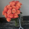Hand-tied bouquet with your choice of rose color.
(Vase is not included)