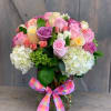This arrangement was designed in a compact style with a mix of
