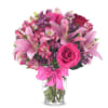 Roses,alstroemeria, lily,waxflower 
