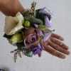 Beautiful wrist corsages for graduation
