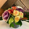 Our Designer&#039;s Choice Seasonal Jewel tone arrangements have high levels of colour