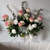 Light and beautiful pastel colors funeral bascket